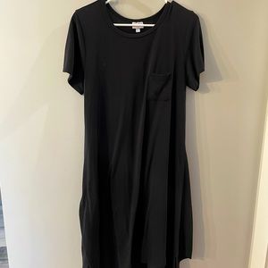 Lularoe Carly dress black